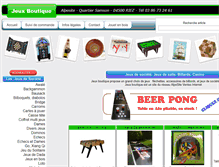 Tablet Screenshot of jeux-boutique.com